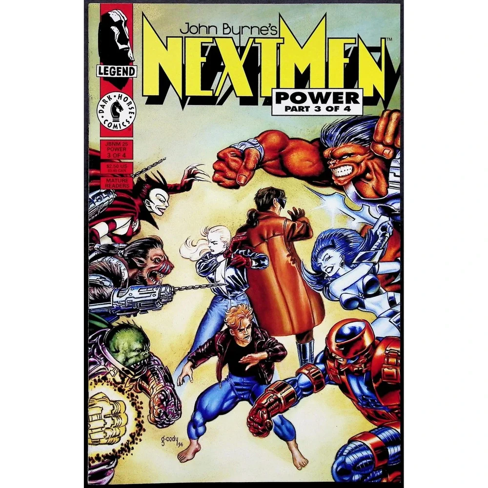 Dark‎ Horse Comic Book John Byrne's Next Men #23-27 Lot Power Arc Lies Legend
